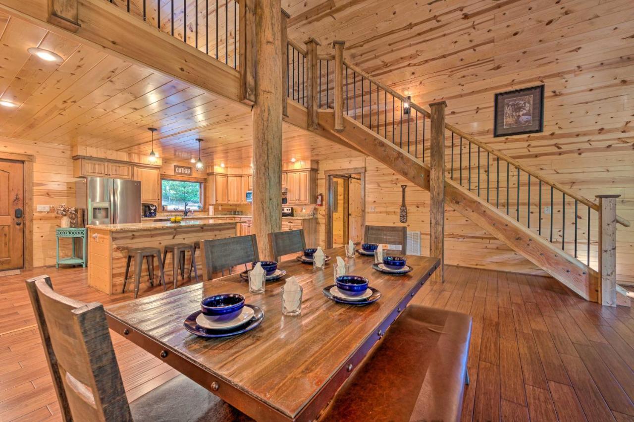Creekside Broken Bow Cabin With Hot Tub And Fire Pit! Stephens Gap Exteriör bild