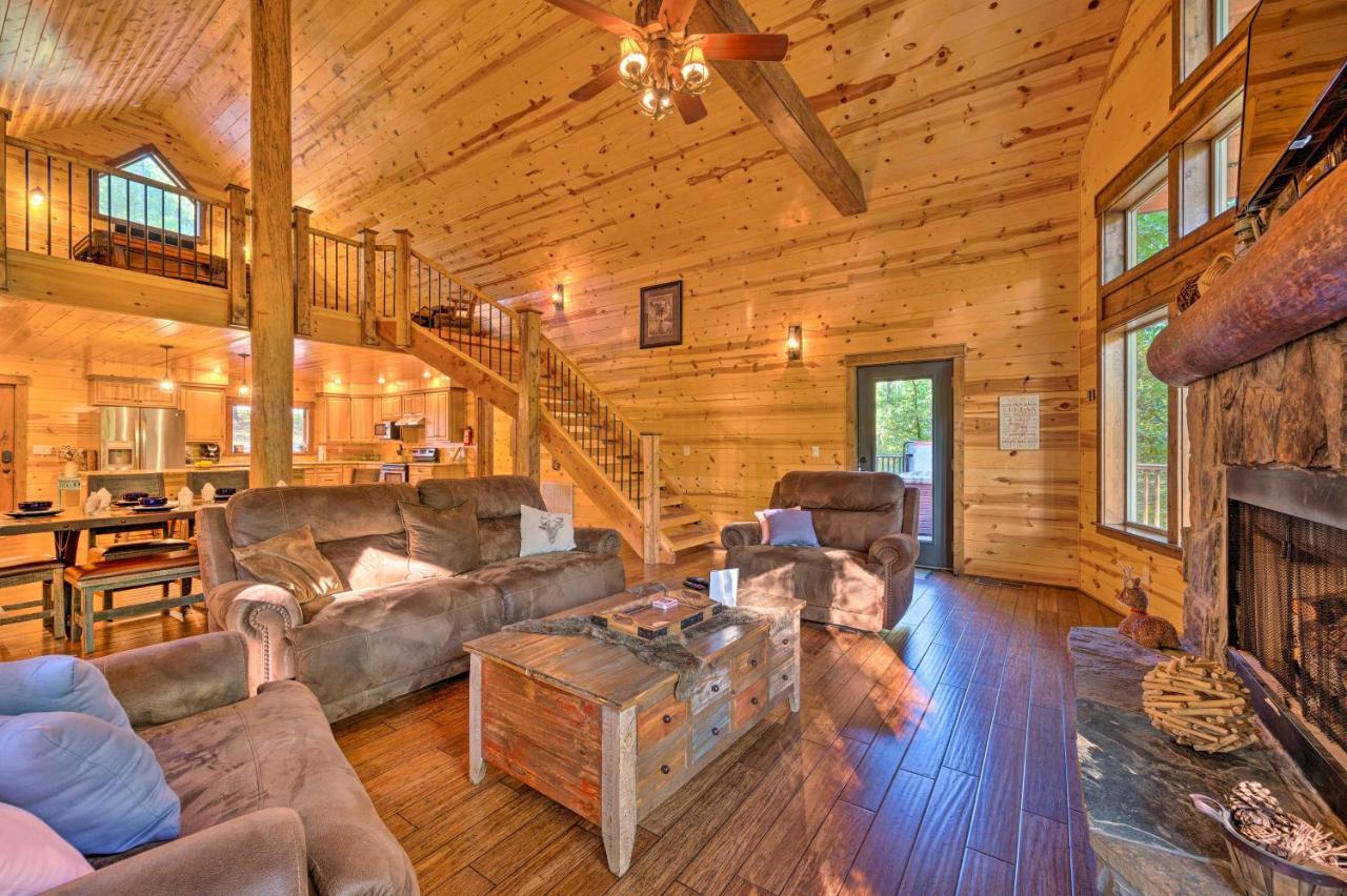Creekside Broken Bow Cabin With Hot Tub And Fire Pit! Stephens Gap Exteriör bild