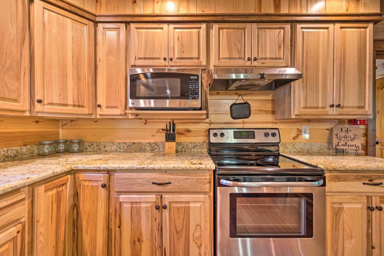 Creekside Broken Bow Cabin With Hot Tub And Fire Pit! Stephens Gap Exteriör bild