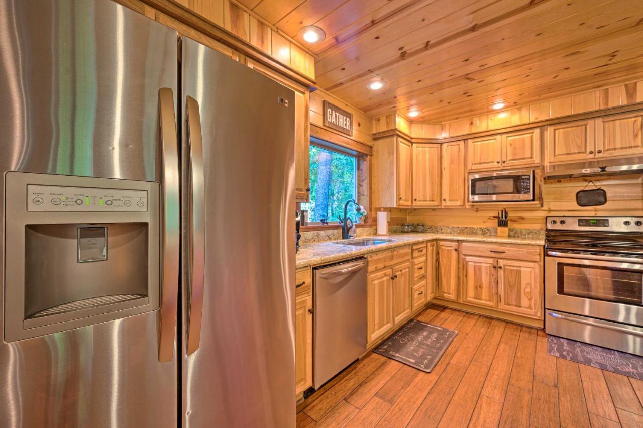 Creekside Broken Bow Cabin With Hot Tub And Fire Pit! Stephens Gap Exteriör bild