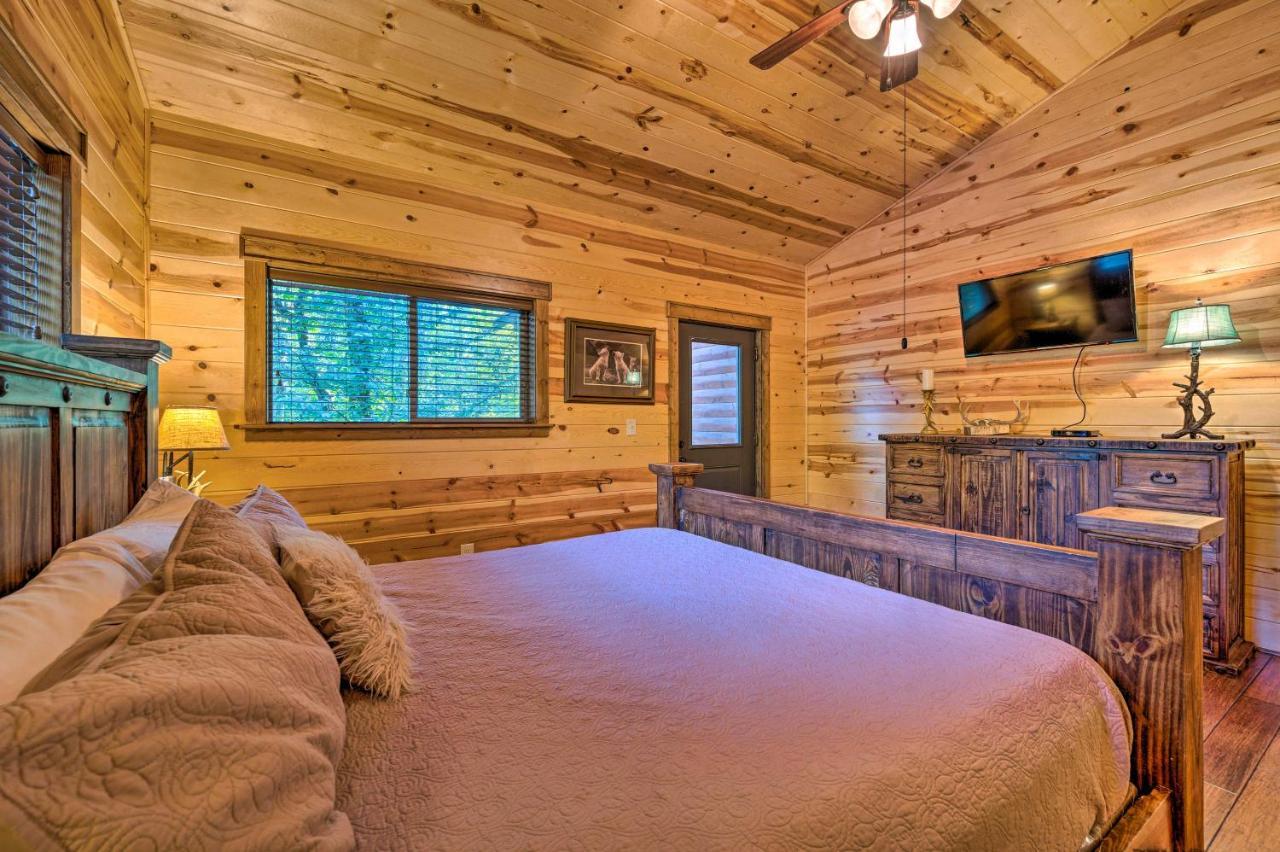 Creekside Broken Bow Cabin With Hot Tub And Fire Pit! Stephens Gap Exteriör bild