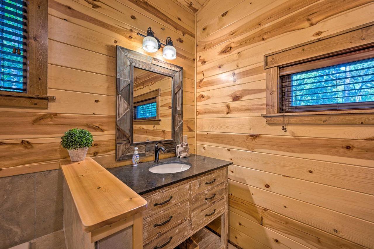 Creekside Broken Bow Cabin With Hot Tub And Fire Pit! Stephens Gap Exteriör bild