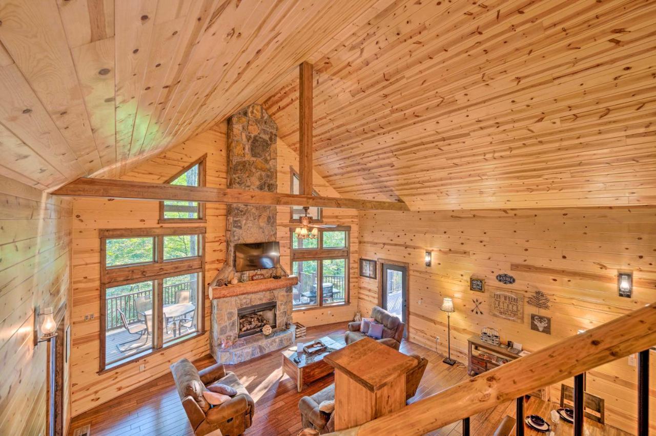 Creekside Broken Bow Cabin With Hot Tub And Fire Pit! Stephens Gap Exteriör bild