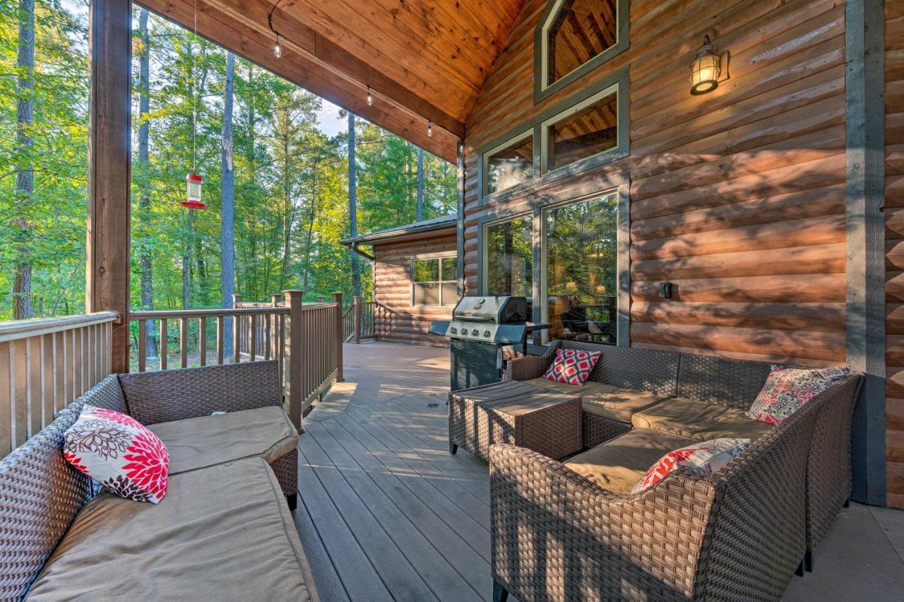 Creekside Broken Bow Cabin With Hot Tub And Fire Pit! Stephens Gap Exteriör bild