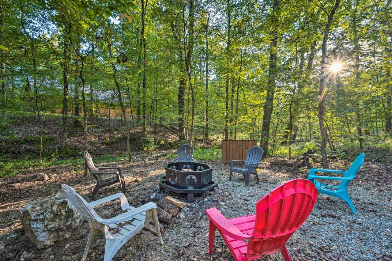 Creekside Broken Bow Cabin With Hot Tub And Fire Pit! Stephens Gap Exteriör bild