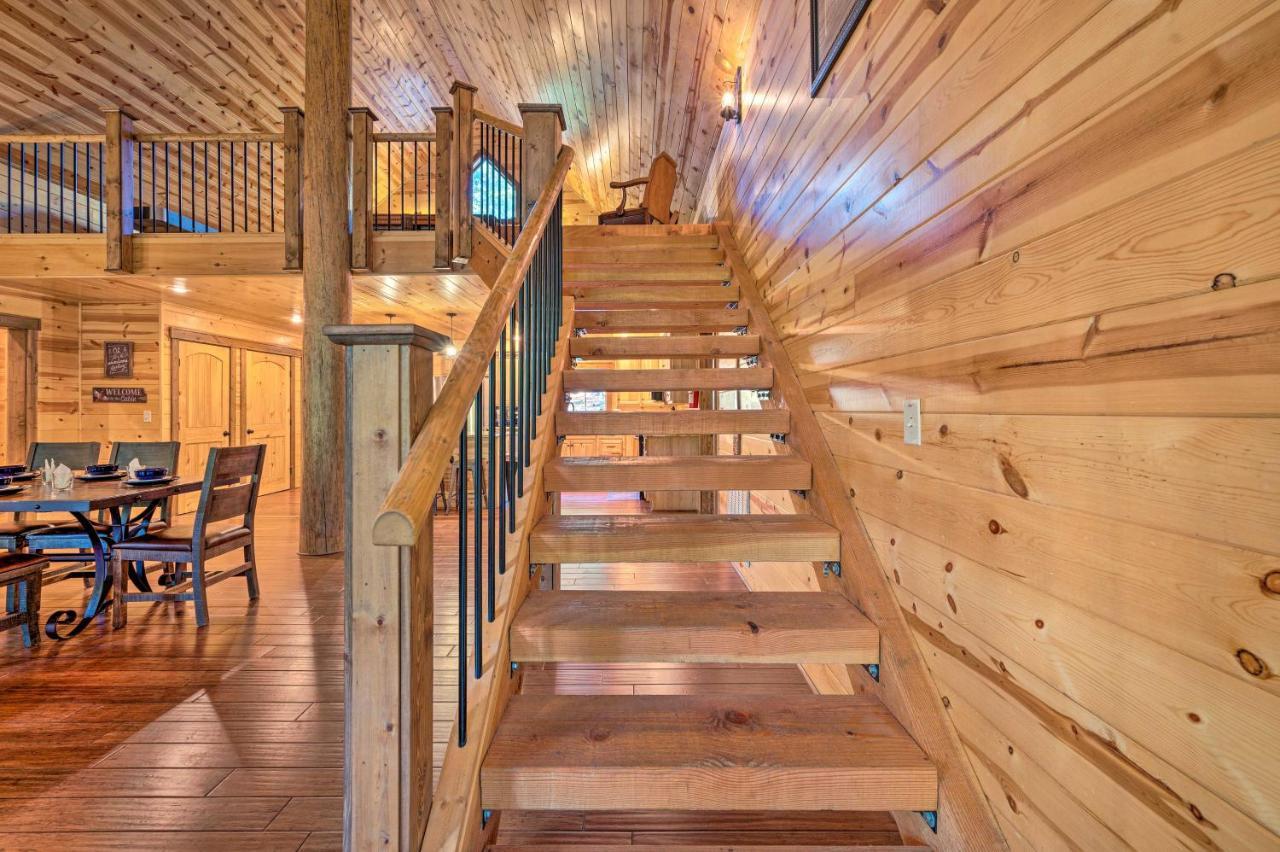 Creekside Broken Bow Cabin With Hot Tub And Fire Pit! Stephens Gap Exteriör bild